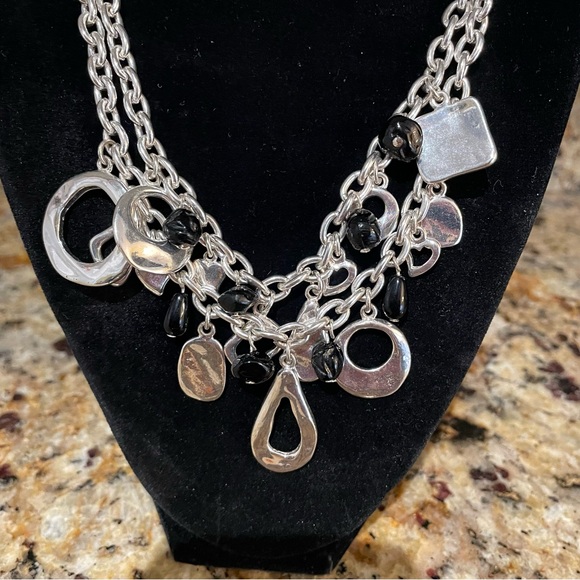 Double link charm style necklace - Picture 2 of 4